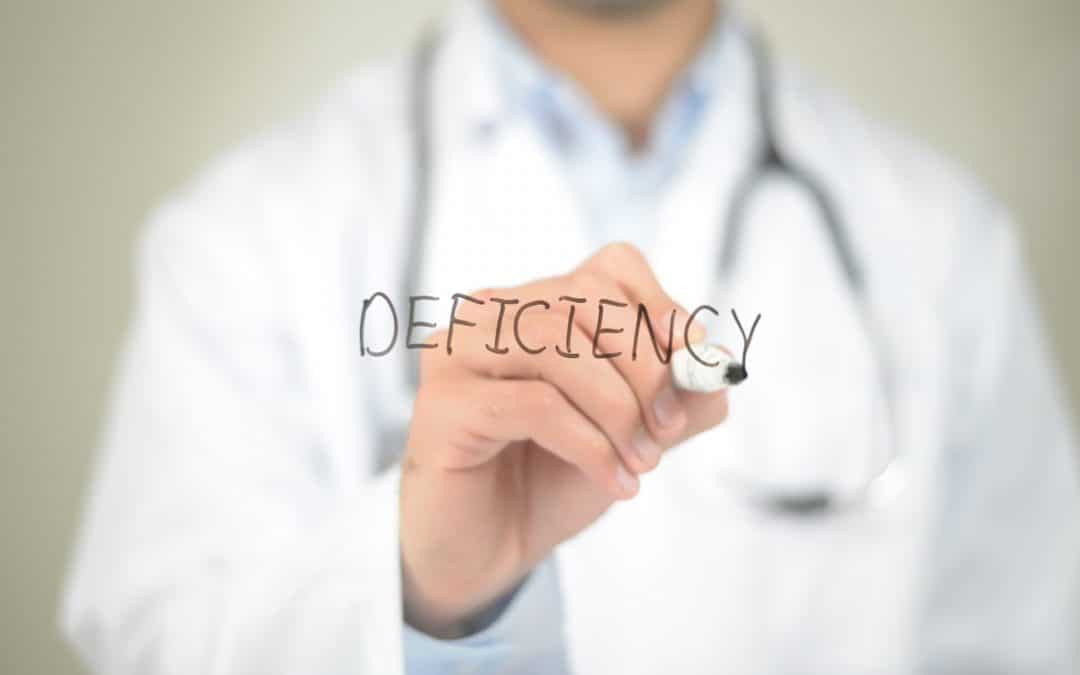 Vitamin Deficiency Acne - Word "Deficiency"